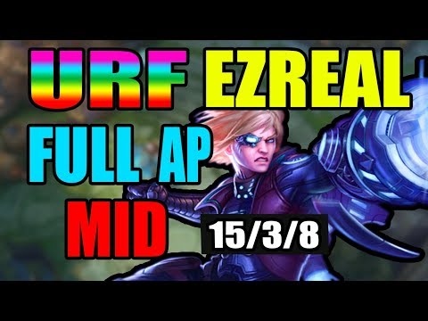 URF FULL AP EZREAL VS ZED | ULTRA RAPID FIRE 2017 | LEAGUE OF LEGENDS