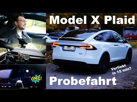 Leistungsrausch mit 1020 PS ⚡️ Tesla Model X Plaid Probefahrt 🚀 Muss ich ihn haben ⁉️