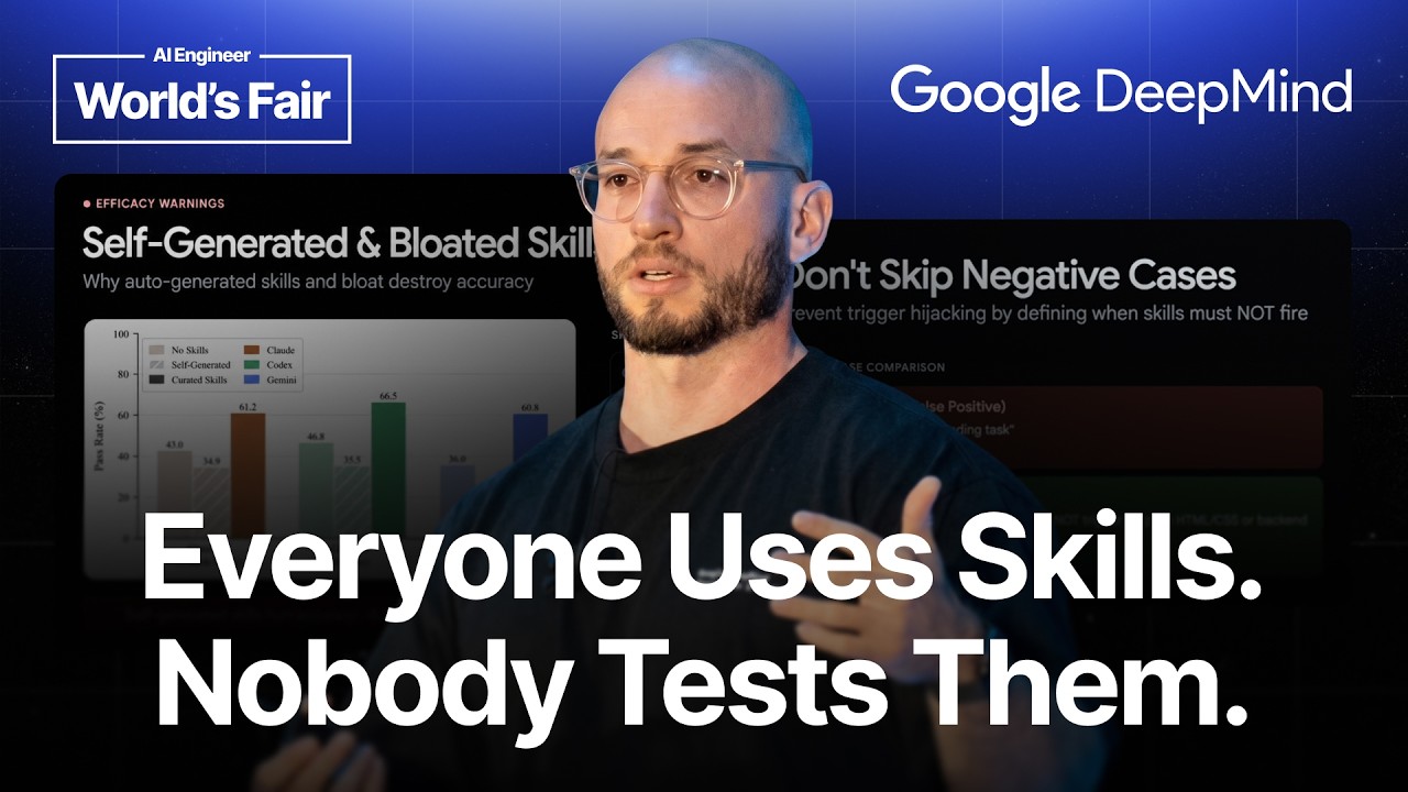 Google DeepMind's Philipp Schmid on Testing AI Agent Skills - AI Engineer