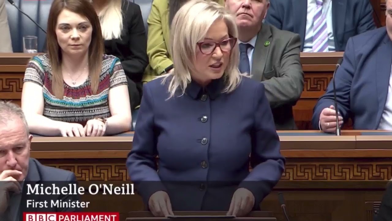 Full speech by First Minister Michelle O'Neill on this day of historic change
