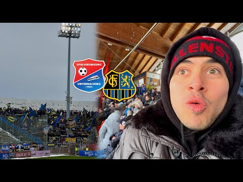 Ich BESUCHE den EHEMALIGEN BUNDESLIGIST SpVgg Unterhaching🔴🔵| SPVGG UNTERHACHING vs 1.FC SAARBRÜCKEN