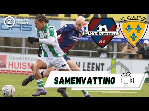 😔 KLOETINGE morst PUNTEN tegen TAAIE WESTLANDERS 🤝 | Samenvatting: FC 's-Gravenzande-Kloetinge  🎥 ⚽