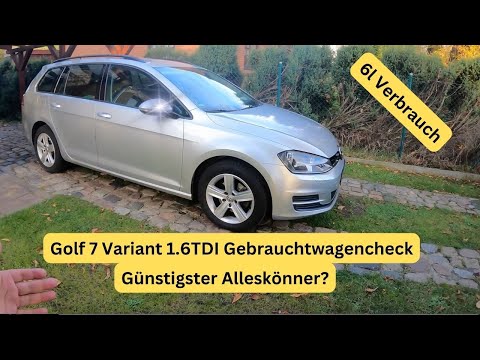 Golf 7 Variant 1.6 TDI Used Car Check/Buying Advice - Best Estate Car under €15,000?