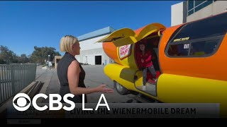 A ride in Oscar Mayer’s  Wienermobile