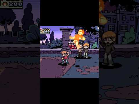 I K.O. The ** Out Of Him! #scottpilgrimvstheworldthegame