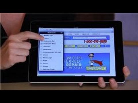 iPad Tips : How to Delete a Bookmark From an iPad's...