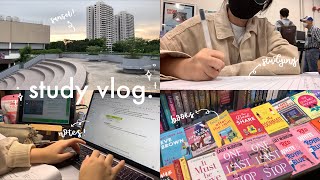 exam vlog 📚 | cramming, books, stress, sec sch life, lots of food