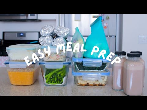 Simple Meal Prep for the Week| Healthy, Nutrient-Dense Plant-Based Meals