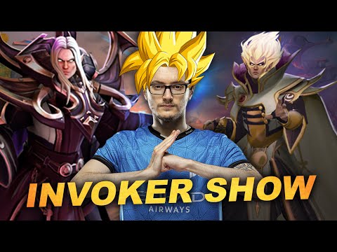 Miracle INVOKER SHOW on mid