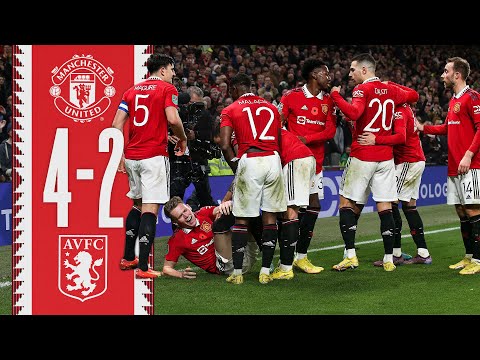 UNREAL Second Half 🤩 | Man Utd 4-2 Aston Villa | Highlights