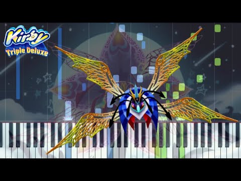 Kirby: Triple Deluxe - Fatal Blooms in Moonlight / The World to Win [Piano Tutorial] (Synthesia)