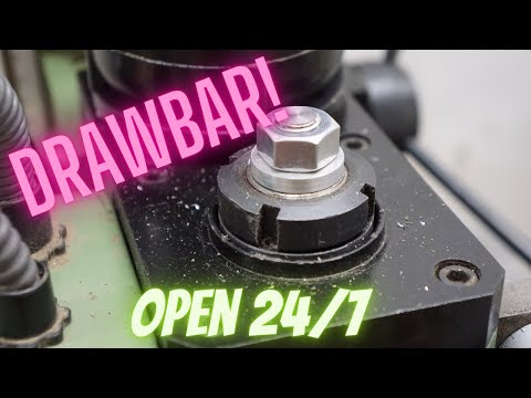 Replacing / Upgrading the Drawbar on my Mini Mill