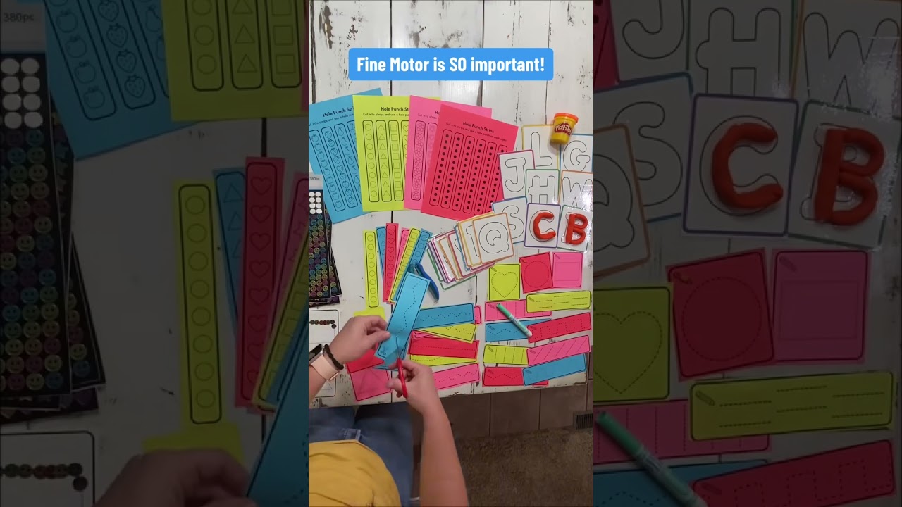 Discover my Foundations of Fine Motor: A Pre-Writing Toolkit! This pack is designed to boost your ch