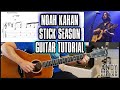 Noah Kahan - Stick Season Guitar Tutorial Lesson