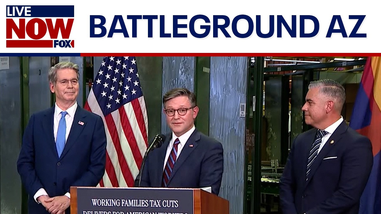 Treasury Sec. Bessent, Speaker Johnson campaign in Arizona