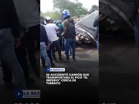 Se accidentó camión que transportaba el picó “El Imperio” cerca de Turbaco