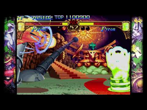 SWITCH - CAPCOM FIGHTING COLLECTION - DARKSTALKERS PYRON ARCADE MODE