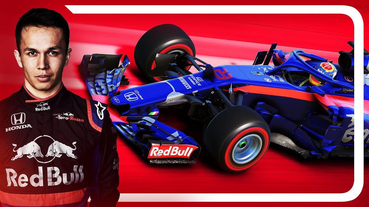 F1 2019 MOD TORO ROSSO HONDA GAMEPLAY | Alex Albon Cockpit View