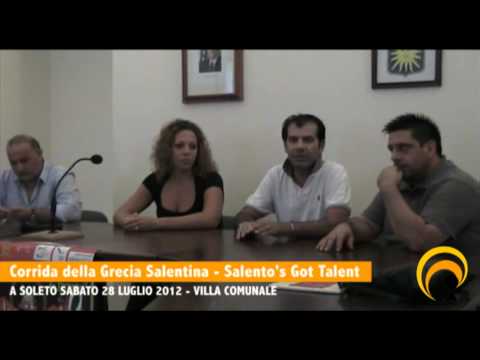 Soleto La Corrida della Grecia Salentina 2012 - Salento's Got Talent