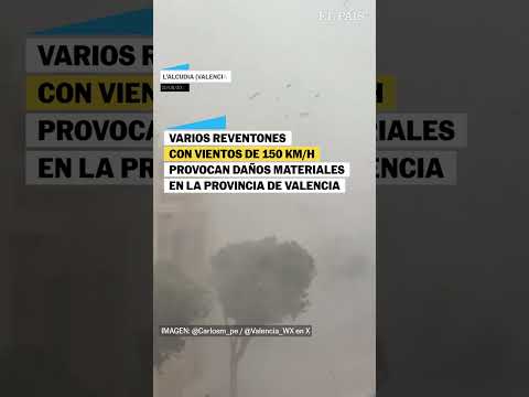 Así han sido los reventones térmicos que han sacudido Valencia #shorts
