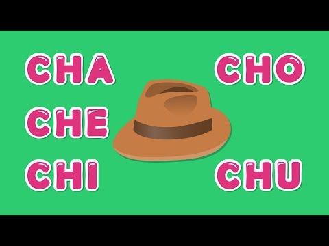 Silabas cha che chi cho chu - Palavras com ch