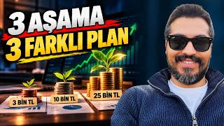 Ayda 3 Bin, 10 Bin, 25 Bin TL Ayırıyorsan Yatırım Stratejin Değişmeli
