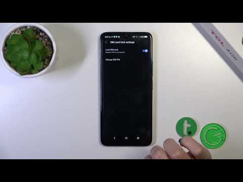 How to Remove SIM PIN from SIM Card on TCL 406? Disable SIM Card Security Unlock Code!