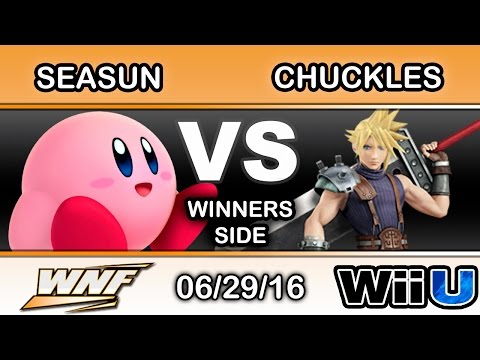 WNF 2.8 - Seasun (Kirby) Vs. Chuckles (Cloud) Winners Side - Smash Wii U