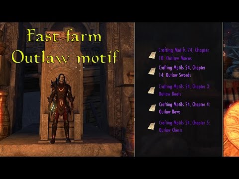 ESO Outlaw motif BEST and FASTEST Farm [Bahrahas]