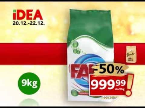 IDEA - vikend akcija - 20.12 - 22.12.2013.