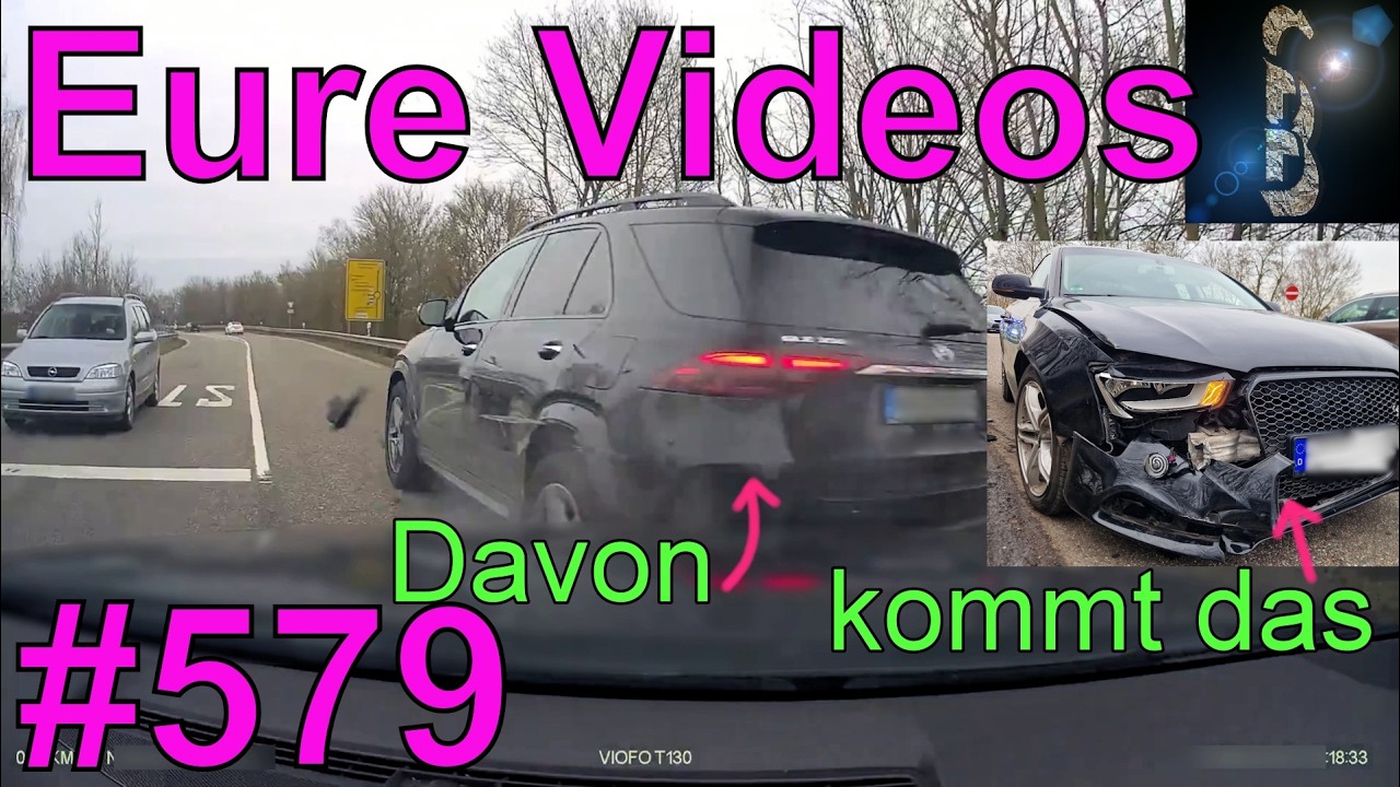 Eure Videos #579 - Dashcam - LKW-Antriebswelle - Falsches Auto - Stoppschild-Crash