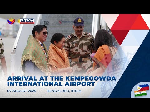 Arrival at Kempegowda International Airport