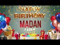 Madan Happy Birthday Madan