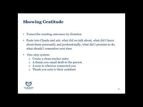 The gratitude system