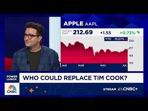 Here's who could replace Tim Cook as Apple's CEO