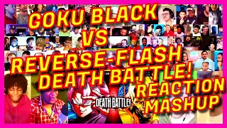 [RE-RE-UPLOAD] GOKU BLACK VS REVERSE-FLASH: DEATH BATTLE! - REACTION MASHUP DRAGON BALL Z VS DC [AR]