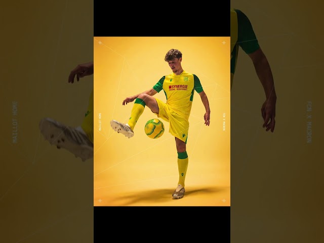 Vídeo relacionado con Macron FC Nantes - Camiseta de calentamiento para adultos, amarillo, S