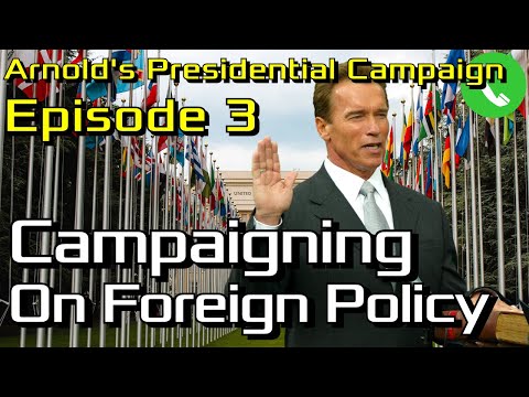 Arnold Campaigns on Foreign Policy - Prank Call