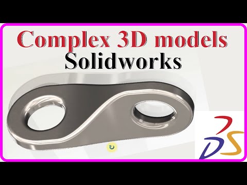 Solidworks Tutorial | How To Make Complex 3D Models In Solidworks | Surface Modelling In Solidworks