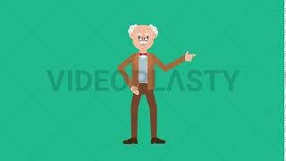 Professor Pointing With Finger Animation [MOV & GIF]