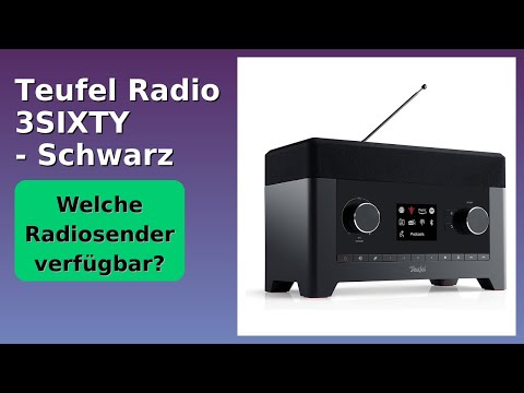 BEWERTUNG (2025): Teufel Radio 3SIXTY - Schwarz. WESENTLICHE Einzelheiten