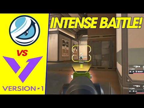 KNOCKDOWN: Version1 vs Luminosity - VALORANT HIGHLIGHTS | VCT Stage 1 Challengers NA Playoffs-Part 1