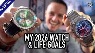 My 2026 Watch Collecting + Life Goals: A Panerai In Italy, Patek Grail, An Exit Rolex, Health & More