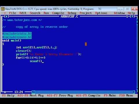 Basic Program In C In Tamil