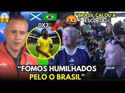 MIDIA ESCOCESA REVOLTADA COM ESCÓCIA 0X3 BRASIL NA COPA DO MUNDO 2026
