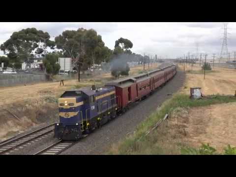 4K Victorian Railways 1970 Passenger Consist on a 2019 Heritage Train - whY not heritage tour