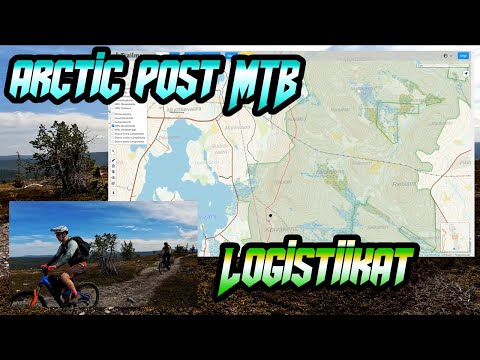Arctic Post Road MTB Matka Logistiikat Ja Reissun Suunnittelu