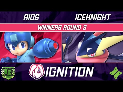 Ignition 263 WINNERS ROUND 3 - Rios (Mega Man) vs IceKnight (Greninja)