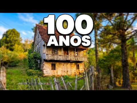 Encontrei uma Casa de 100 Anos Abandonada no Interior do RS!