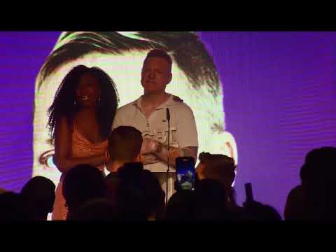 Andy Bell's tearful reaction to receiving the Lifetime Achievement award